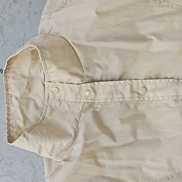 Vintage windbreaker jacket tan medium - Picture 3 of 9